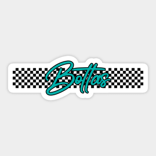 Race Flag Design - Valtteri Bottas Sticker